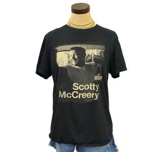 Scotty McCreery Gildan Concert Dates Band Tee T-Shirt Unisex size M